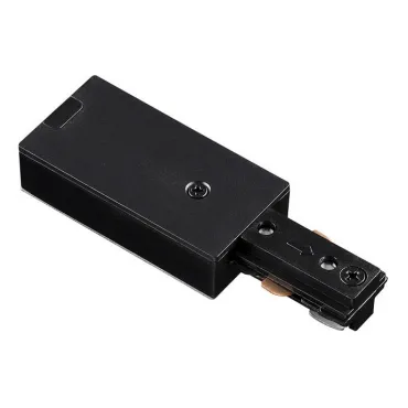 Заглушка для трека Novotech 135015 Цвет арматуры черный