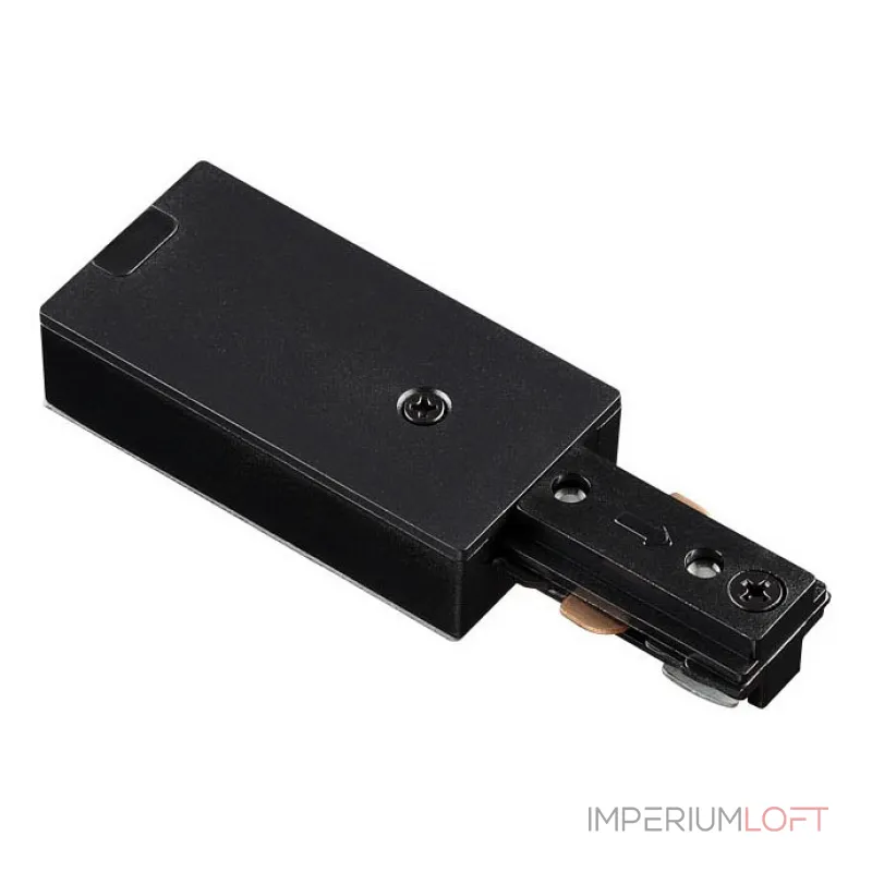 Заглушка для трека Novotech 135015 Цвет арматуры черный от ImperiumLoft Заглушка для трека Novotech 135015 Цвет арматуры черный от ImperiumLoft