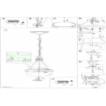 Подвесной светильник Eglo ПРОМО Savoy 82747 