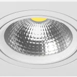 Встраиваемый светильник Lightstar Intero 111 i8260607 Цвет арматуры черно-белый от ImperiumLoft