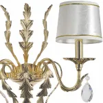 Бра Dio D’Arte Firenze Firenze E 2.1.2.600 G Цвет плафонов белый Цвет арматуры золото от ImperiumLoft