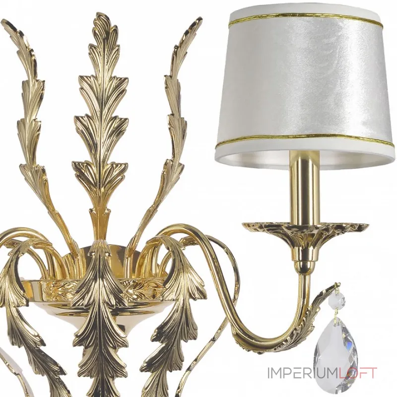 Бра Dio D’Arte Firenze Firenze E 2.1.2.600 G Цвет плафонов белый Цвет арматуры золото от ImperiumLoft Бра Dio D’Arte Firenze Firenze E 2.1.2.600 G Цвет плафонов белый Цвет арматуры золото от ImperiumLoft