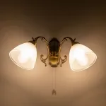 Бра Citilux Латур CL413421 Цвет арматуры бронза Цвет плафонов белый от ImperiumLoft