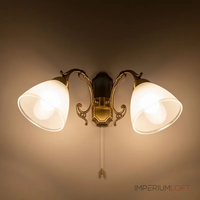 Бра Citilux Латур CL413421 Цвет арматуры бронза Цвет плафонов белый от ImperiumLoft Бра Citilux Латур CL413421 Цвет арматуры бронза Цвет плафонов белый от ImperiumLoft