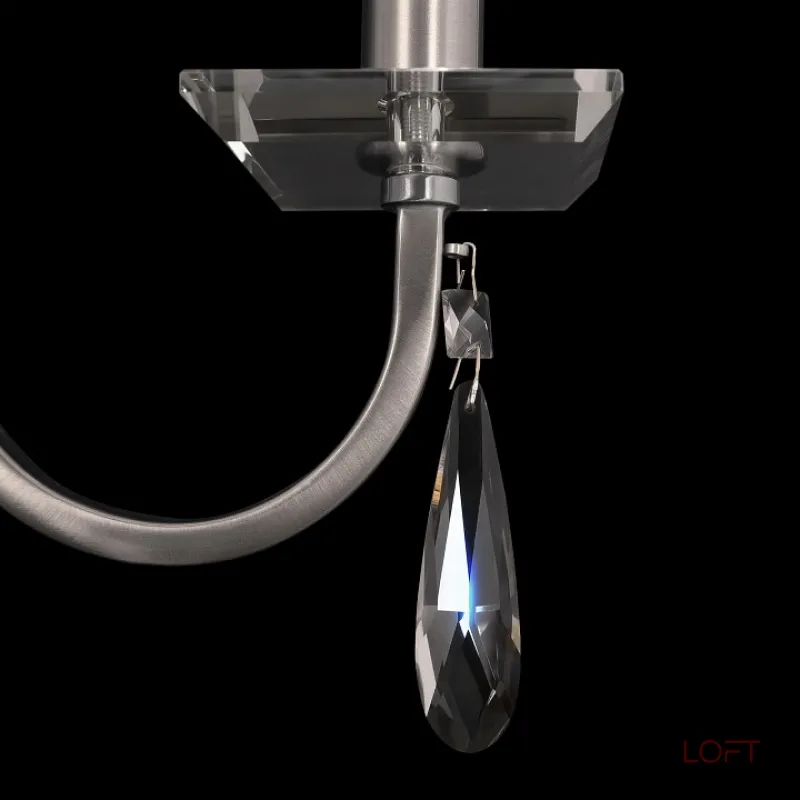 Бра Freya Forte FR1006WL-02N Цвет арматуры никель Цвет плафонов прозрачный от ImperiumLoft