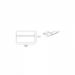 Настенный светильник Artemide M026020 от ImperiumLoft