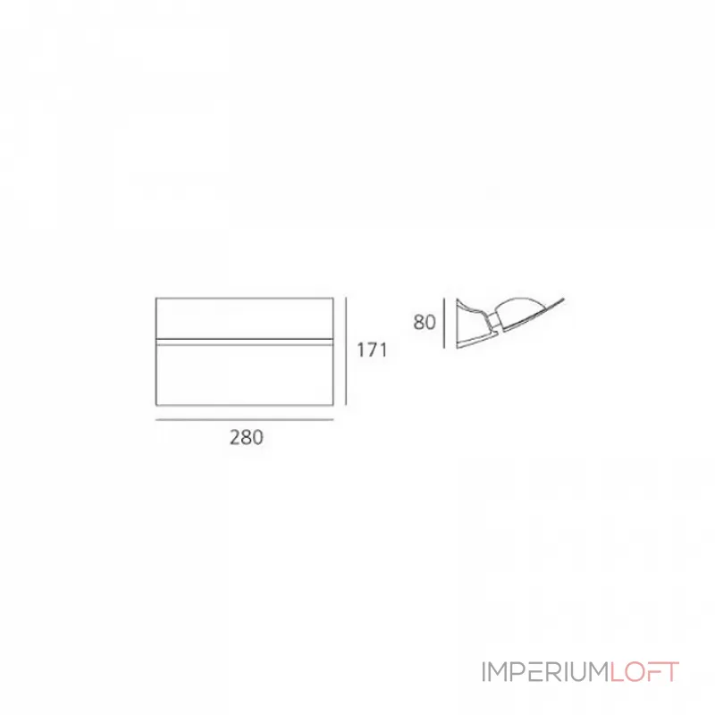 Настенный светильник Artemide M026020 от ImperiumLoft