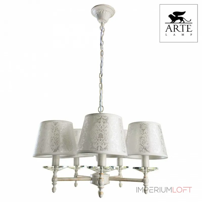 Подвесная люстра Arte Lamp Granny A9566LM-5WG Подвесная люстра Arte Lamp Granny A9566LM-5WG