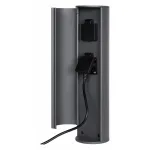 Блок розеток наземный Lucide Powerpoint 27849/02/29 Цвет арматуры серый от ImperiumLoft