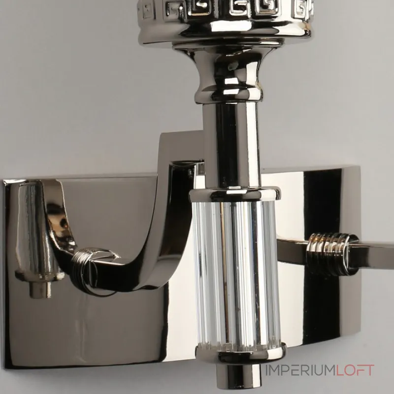 Бра Aployt Patricia APL.716.01.02 Цвет арматуры хром Цвет плафонов белый от ImperiumLoft