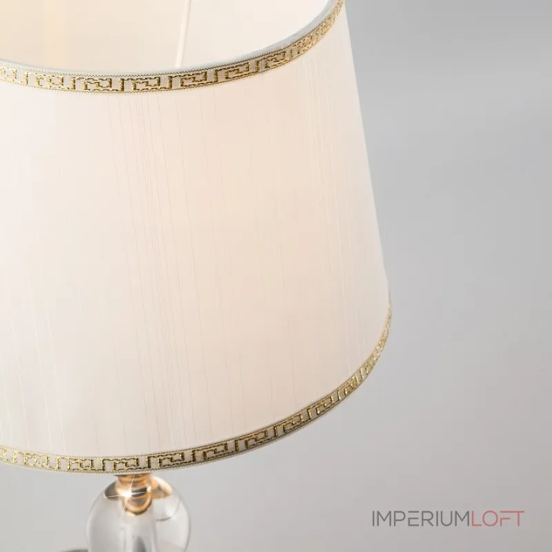 Настольная лампа декоративная Eurosvet Sortino 01071/1 золото Цвет арматуры золото Цвет плафонов белый от ImperiumLoft