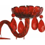 Бра Arte Lamp Teatro A3964AP-1RD Цвет арматуры хром Цвет плафонов красный от ImperiumLoft