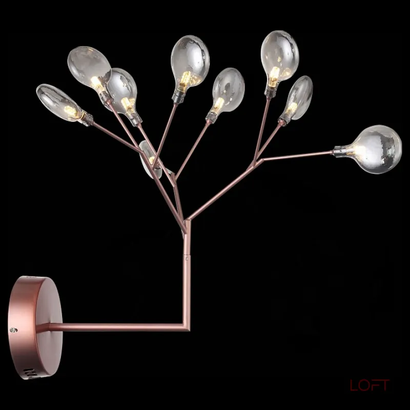 Бра ST-Luce Riccardo SL411.311.09 Цвет арматуры золото Цвет плафонов серый от ImperiumLoft Бра ST-Luce Riccardo SL411.311.09 Цвет арматуры золото Цвет плафонов серый от ImperiumLoft