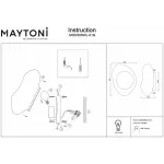 Накладной светильник Maytoni Mabell MOD306WL-01G от ImperiumLoft
