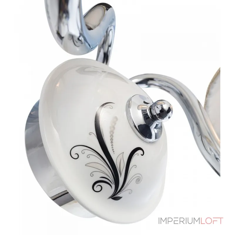 Бра Arte Lamp Veronika A2298AP-2CC Цвет арматуры хром Цвет плафонов белый от ImperiumLoft