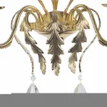 Бра Dio D’Arte Firenze Firenze E 2.1.2.600 G Цвет плафонов белый Цвет арматуры золото от ImperiumLoft