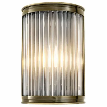 Накладной светильник DeLight Collection Crystal Bar KM0767W-1 brass Цвет арматуры латунь Цвет плафонов прозрачный