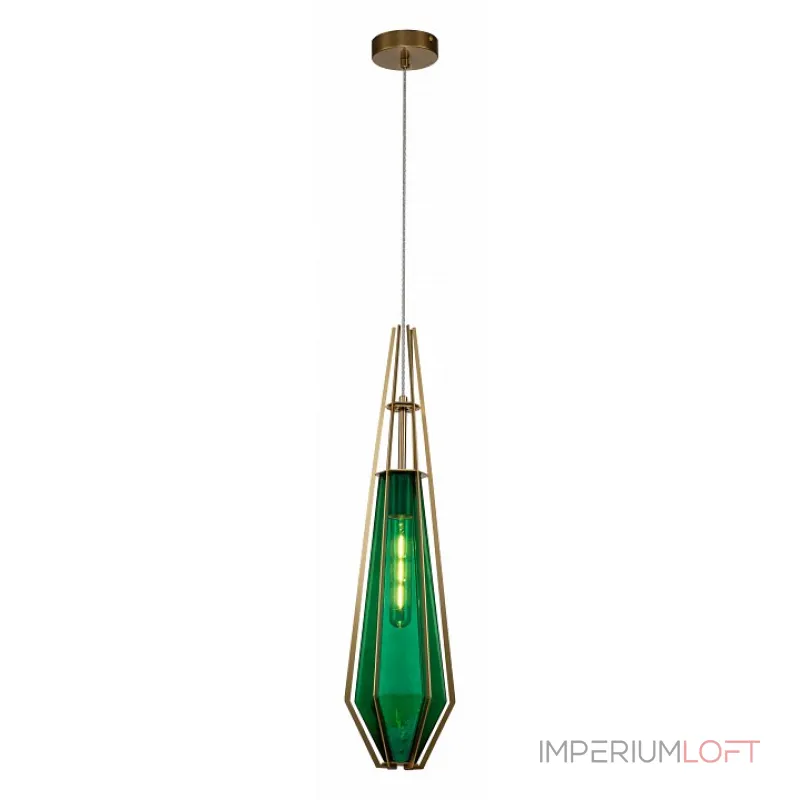 Подвесной светильник Indigo Vista 11012/A/1P Green от ImperiumLoft