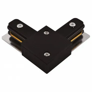 Соединитель угловой L-образный для треков Horoz Electric Con HRZ00000909 Цвет арматуры черный Соединитель угловой L-образный для треков Horoz Electric Con HRZ00000909 Цвет арматуры черный