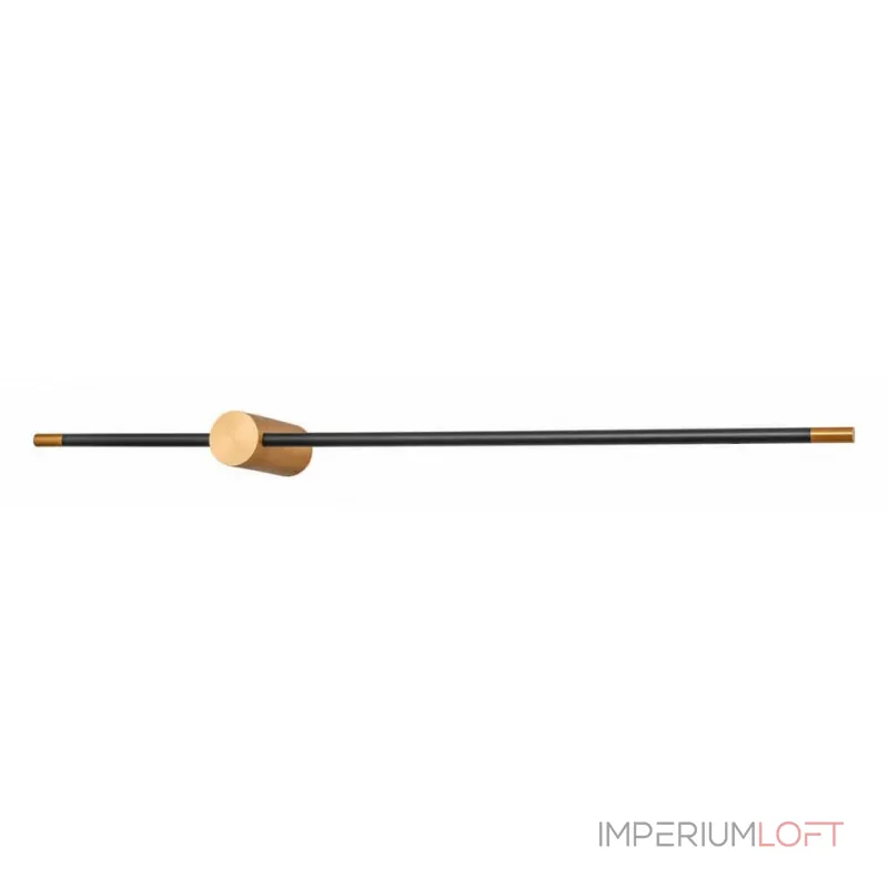 Бра Vele Luce Laser VL7182W21 Цвет арматуры золото Цвет плафонов черный от ImperiumLoft