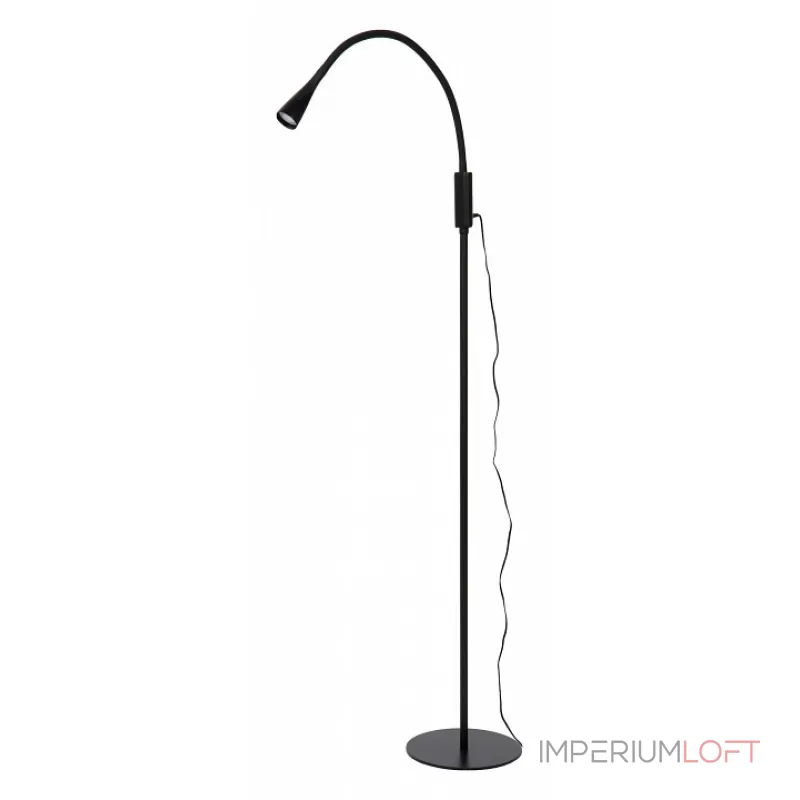 Торшер Lucide Zozy 18756/03/30 Цвет плафонов черный Цвет арматуры черный от ImperiumLoft