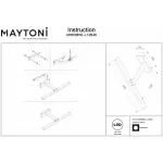 Подсветка для зеркала Maytoni Bris MIR008WL-L12B4K от ImperiumLoft