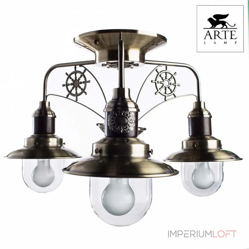 Потолочная люстра Arte Lamp Sailor A4524PL-3AB 