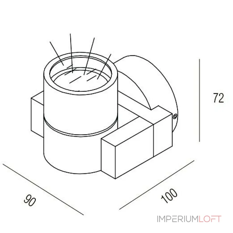Светильник на штанге Donolux DL18434 DL18434/11WW-White от ImperiumLoft Светильник на штанге Donolux DL18434 DL18434/11WW-White от ImperiumLoft