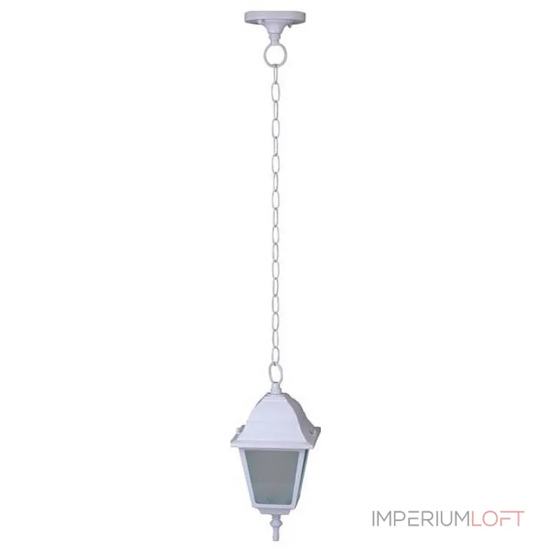 Подвесной светильник Arte Lamp Bremen A1015SO-1WH Цвет арматуры белый Цвет плафонов прозрачный от ImperiumLoft