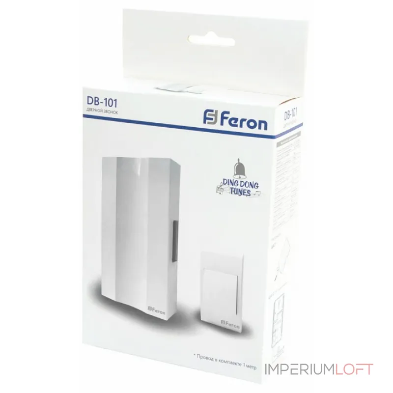Звонок проводной Feron DB-101 41504 от ImperiumLoft
