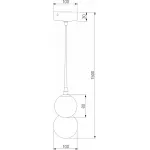 Подвесной светильник 50250/1 LED