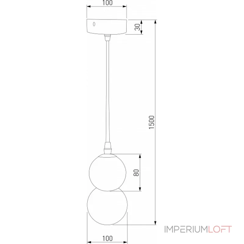 Подвесной светильник 50250/1 LED