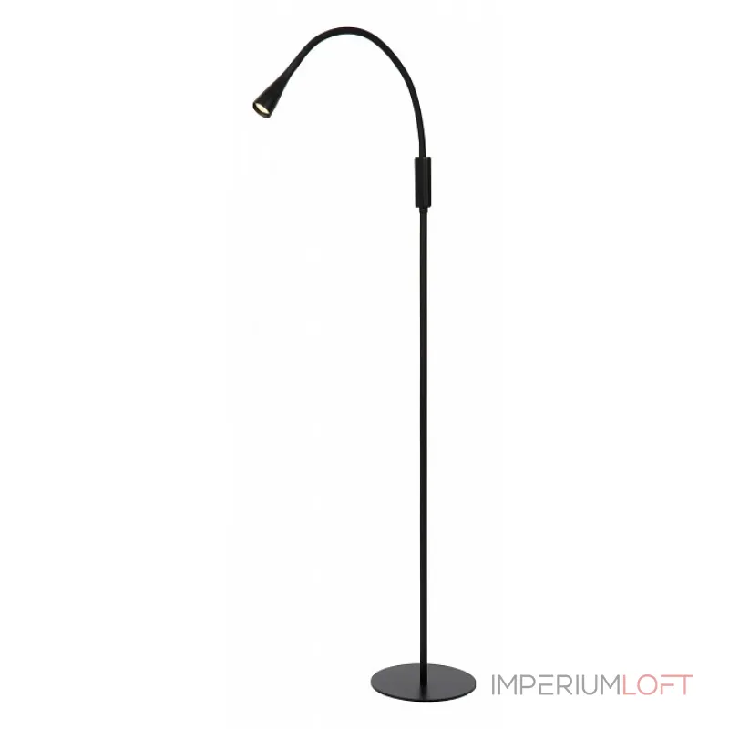 Торшер Lucide Zozy 18756/03/30 Цвет плафонов черный Цвет арматуры черный от ImperiumLoft