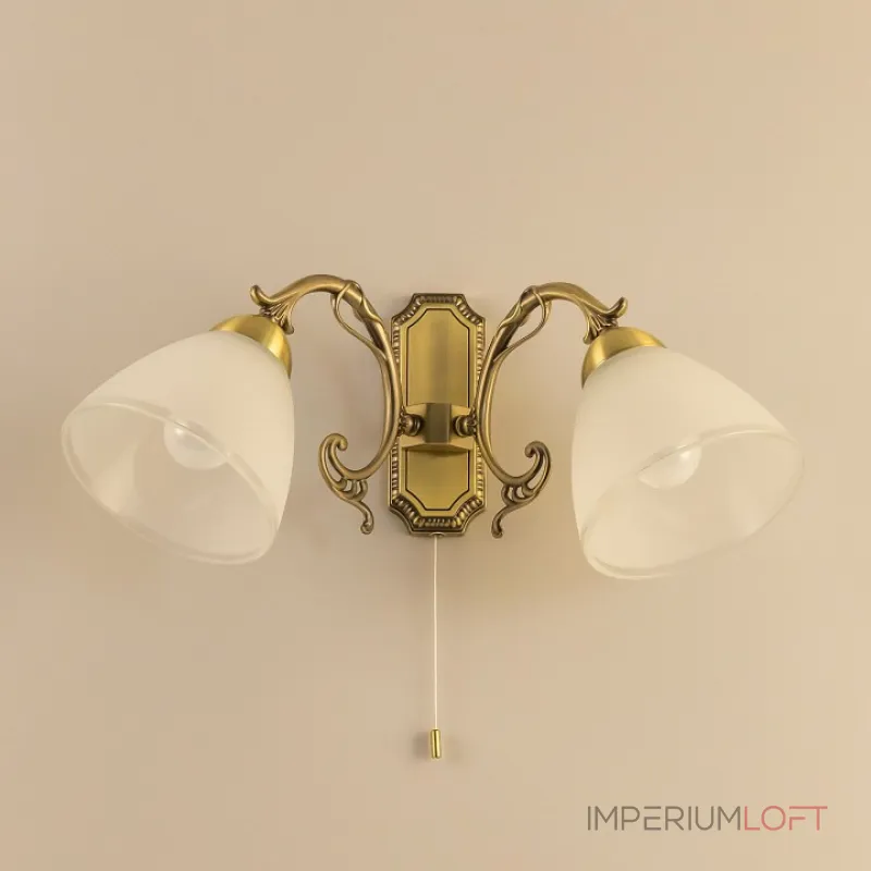 Бра Citilux Латур CL413421 Цвет арматуры бронза Цвет плафонов белый от ImperiumLoft Бра Citilux Латур CL413421 Цвет арматуры бронза Цвет плафонов белый от ImperiumLoft
