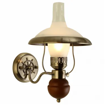 Бра Arte Lamp Capanna A4533AP-1AB Цвет арматуры бронза Цвет плафонов бронза Бра Arte Lamp Capanna A4533AP-1AB Цвет арматуры бронза Цвет плафонов бронза
