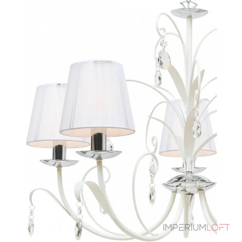 Подвесная люстра Arte Lamp Romana Snow A1743LM-5WH