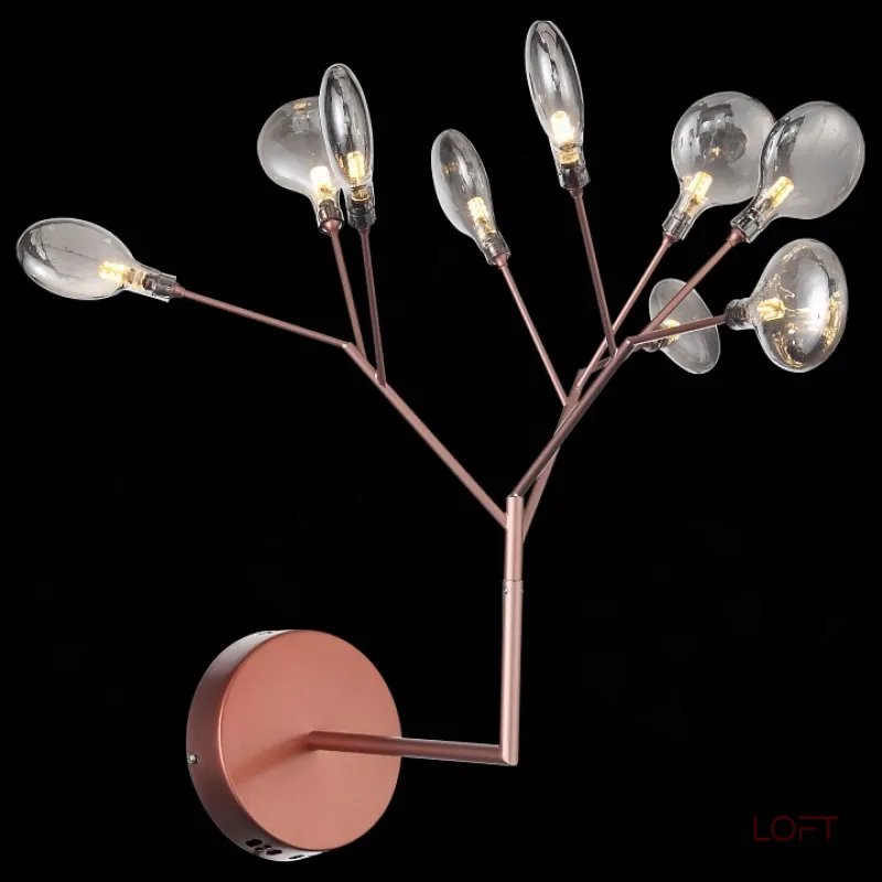 Бра ST-Luce Riccardo SL411.311.09 Цвет арматуры золото Цвет плафонов серый от ImperiumLoft Бра ST-Luce Riccardo SL411.311.09 Цвет арматуры золото Цвет плафонов серый от ImperiumLoft