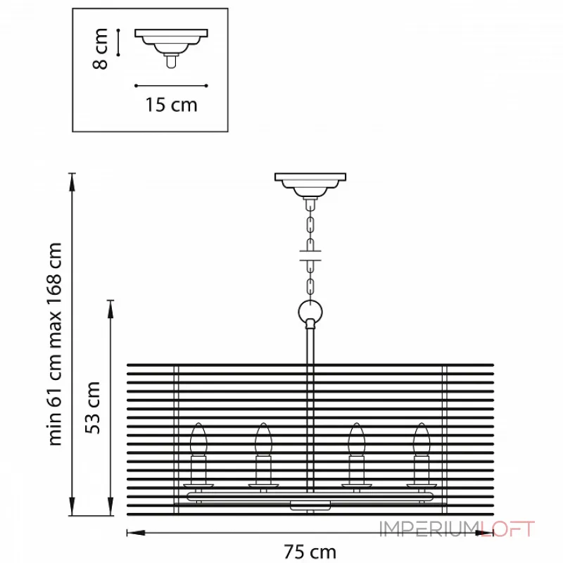 Подвесная люстра Lightstar Zeta 728083 Подвесная люстра Lightstar Zeta 728083