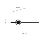Настенный светильник F-promo Longus 4163-1W от ImperiumLoft