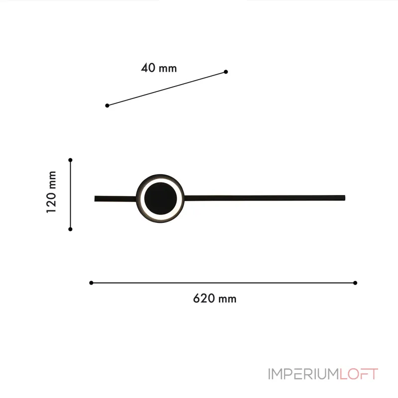 Настенный светильник F-promo Longus 4163-1W от ImperiumLoft Настенный светильник F-promo Longus 4163-1W от ImperiumLoft