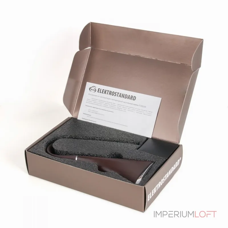 Настольная лампа офисная Elektrostandard Elara a037504 Цвет плафонов коричневый Цвет арматуры коричневый от ImperiumLoft Настольная лампа офисная Elektrostandard Elara a037504 Цвет плафонов коричневый Цвет арматуры коричневый от ImperiumLoft