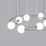 Подвесная люстра 360/8 хром