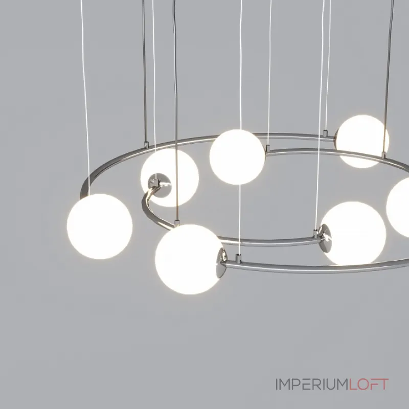 Подвесная люстра 360/8 хром