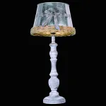 Настольная лампа декоративная Arte Lamp Fattoria A5290LT-1RI Цвет арматуры серый Цвет плафонов серый от ImperiumLoft