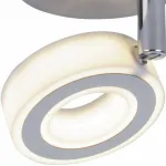 Спот TopLight Kori TL1229Y-01SN Цвет плафонов белый Цвет арматуры никель от ImperiumLoft