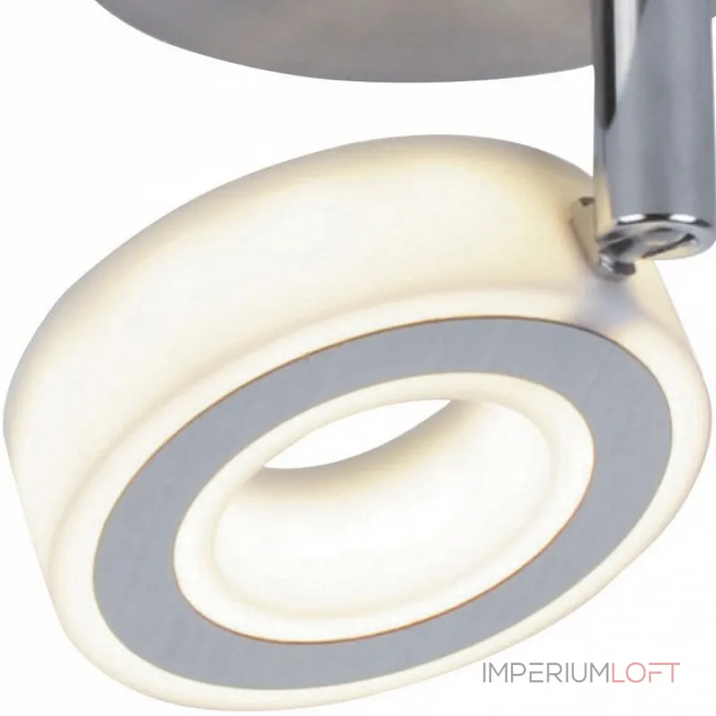 Спот TopLight Kori TL1229Y-01SN Цвет плафонов белый Цвет арматуры никель от ImperiumLoft