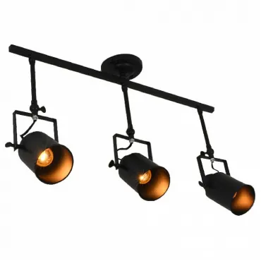 Светильник на штанге Stilfort Neider 3015/02/03P Цвет плафонов черный Цвет арматуры черный