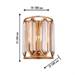 Накладной светильник Favourite Royalty 2021-1W от ImperiumLoft