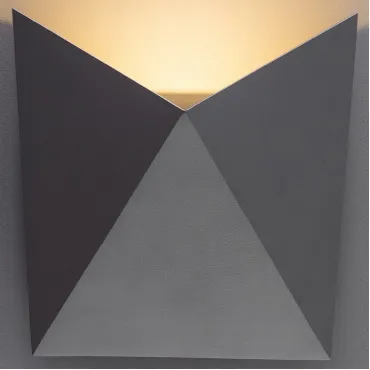 Накладной светильник Arte Lamp A1609 A1609AP-1GY Цвет арматуры серый Цвет плафонов серый Накладной светильник Arte Lamp A1609 A1609AP-1GY Цвет арматуры серый Цвет плафонов серый