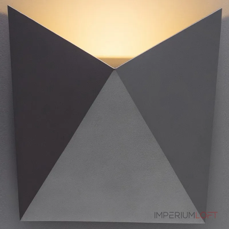 Накладной светильник Arte Lamp A1609 A1609AP-1GY Цвет арматуры серый Цвет плафонов серый от ImperiumLoft Накладной светильник Arte Lamp A1609 A1609AP-1GY Цвет арматуры серый Цвет плафонов серый от ImperiumLoft